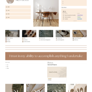 Notion Business Planner Template – Startup & Small Business Management Dashboard