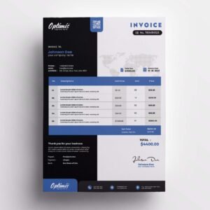 Professional Invoice Template Pack – Clean & Editable Business Invoice Templates
